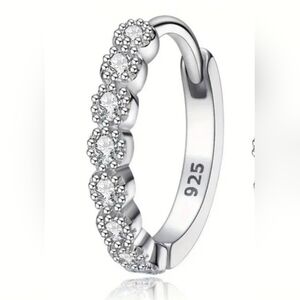 Beautiful 925 Sterling Silver stone. NWT Fast Ship Hypoallergenic.